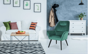 Butaca Sillón Escandinavo Elliot Terciopelo Verde TU MESITA