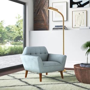 Sillón de Sala Logan color Celeste TU MESITA