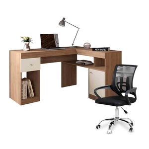 Pack VIVA HOME Escritorio Nilo + Silla Ergonómica