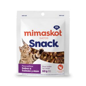 Snack para Gatos MIMASKOT Pescaditos Bolsa 15x60g