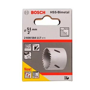 Sierra Bosch Copa Cobaltada Bimetal 51mm 2"