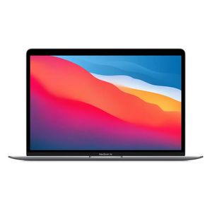 Laptop Apple MacBook Air 13.3" pantalla retina IPS, M1 8-core, 256GB ssd, 8GB ram, macOS, teclado español, gris