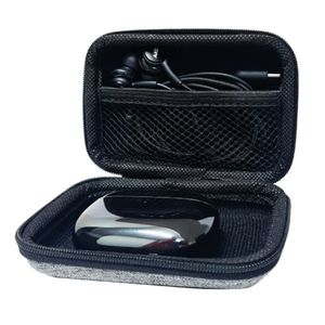 Estuche tapa dura Izuum para audífonos TWS, organizador, plomo