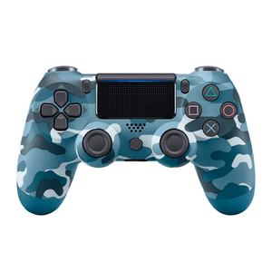 Mando Control para PS4 Genérico  Azul Camuflado