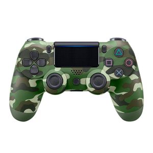 Mando Control para PS4 Genérico - Verde Camuflado