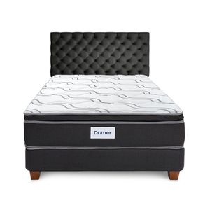 Combo Américano Futurepedic 2 Plazas + 2 Almohadas