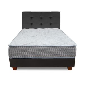 Dormitorio Americano Pocket Novo 1.5 Plazas + Almohadas + Protector