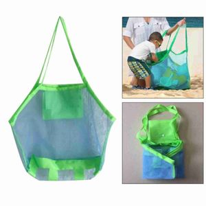 Bolso De Playa Con Malla Cool Bags Azul Claro