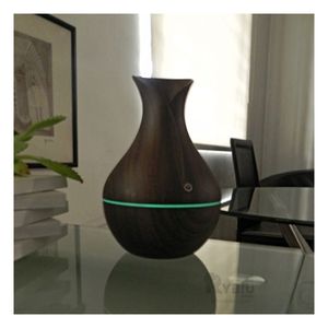 Difusor Novedoso de Aromas con Cable  de Madera Oscuro