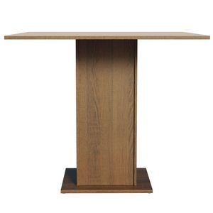 Mesa de Comedor Cuadrada 4 Puestos 5363 Marron/Crema
