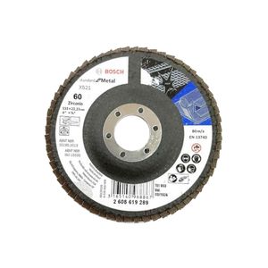 Bosch Disco Flap ECO Inox Metal 115mm Gr60 Curvo Fibra