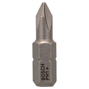 Bosch Punta Phillips 1X25mm 100 Unidades Caja Plastica