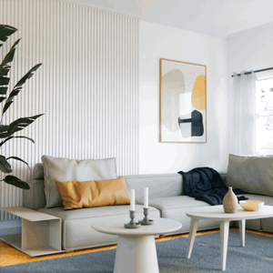 Wall Panel por Unidad para Interior Color Blanco Decorplas