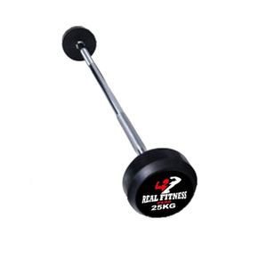 Barra Recta De Peso Fijo 25 kg Real Fitness