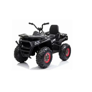 Cuatrimoto 12V 4x4 Control 24G USB Negro