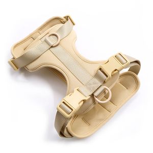 Arnés Transpirable con Correa Talla S Beige