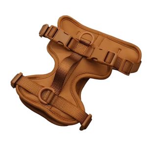 Arnés Transpirable con Correa Talla S Marrón