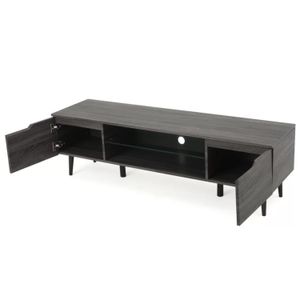 Mueble para TV Moderno Carol Gris R&R MUEBLES