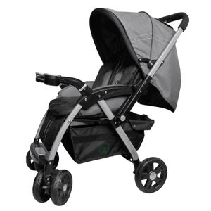 Coche Cuna Ebaby Rossi Gris