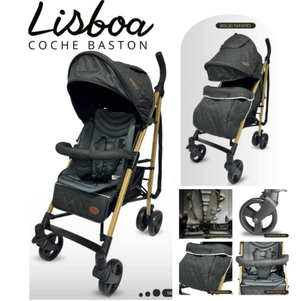 Coche Baston Lisboa Generico Isb200I color Negro