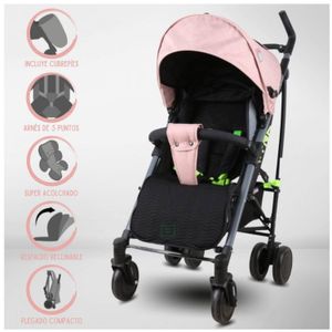 Coche Bastón Deportivo Nitro Dark Pink
