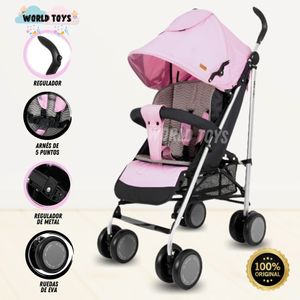 Coche Bastón Deportivo Morley Edición Limitada Rosado