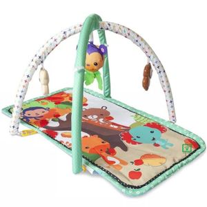 Gimnasio Ideal Para Bebe con Juguetes Elephant Turquesa