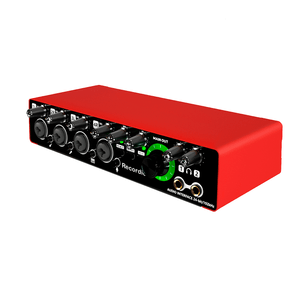 Interface de Audio para 4 micrófonos con phantom power MD44