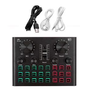 Tarjeta de sonido de estudio V8 PLUS