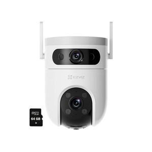 Cámara H9C 3MP 3MP Ezviz Binocular WiFi Exterior 360 SD 64GB