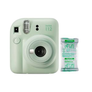 Camara  Fujifilm Instax Mini 12 Verde + Pelicula x 10