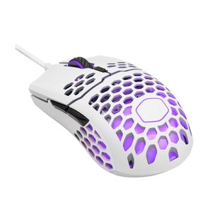 Mouse COOLER MASTER MM711 Wired Mouse White MATTE MM-711-WWOL1