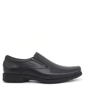 Zapato Escolar de Cuero Juvenil CONTERS ES-126 Negro