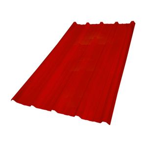 Techo Termoacústico Rojo 1.5mm 3.60*1.07m Werken