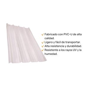 Techo Termoacústico Blanco 1.5mm 3.60*1.07m Werken