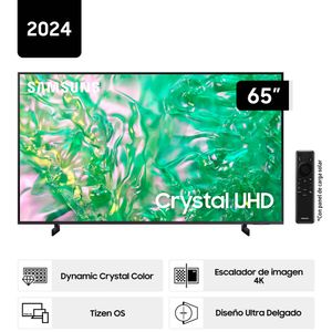 Televisor SAMSUNG CRYSTAL UHD 65" UHD 4K Smart TV UN65DU8000GXPE