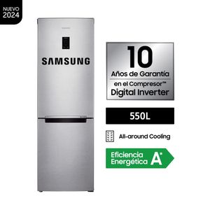 Refrigeradora SAMSUNG 328L No Frost RB33J3230SAPE Silver