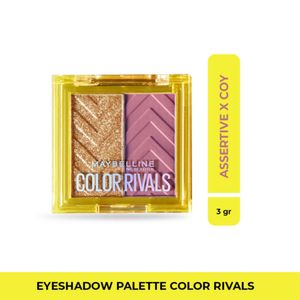 Sombras De Ojos Color Rivals Maybelline Assertive X Coy