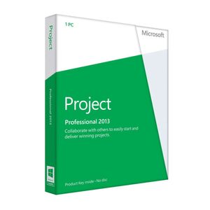 Licencia Digital Microsoft  Project Pro 2013 - 1 PC, indefinido