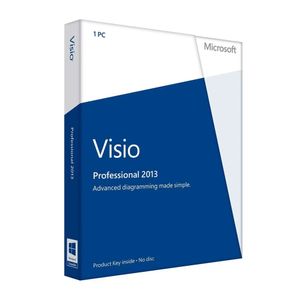 Licencia Digital Office Visio Pro 2013 - 1 PC, indefinido