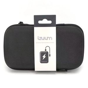 Estuche de carcasa rígida con malla separadora para bateria eterna, negro