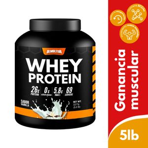 Whey  Protein  Demolitor Sabor vainilla 2277g