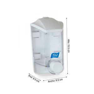 Dispensador de jabón líquido 400 ml Titiz