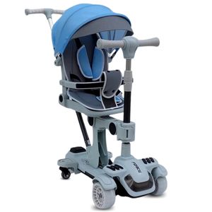 Triciclo Scooter 6 en 1 Magic Fusion Azul