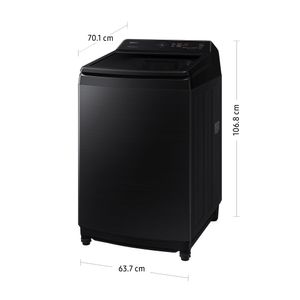 Lavadora SAMSUNG Carga Superior 17Kg WA17CG6441BVPE Negro