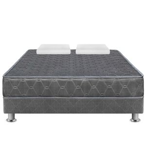 Cama Americana FORLI Acqua 2 Plazas Gris/Gris + Sofá Cama