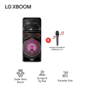 Torre de sonido LG XBOOM RNC7 Multi-Bluetooth Karaoke Star