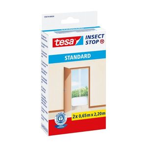 Malla mosquitera para puertas Blanca 0.65x2.20m 2und Tesa