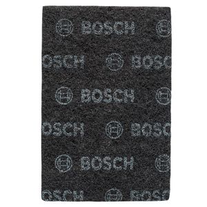 Paño Bosch Abrasivo Negro Medio Brillo Best x 20 pzs