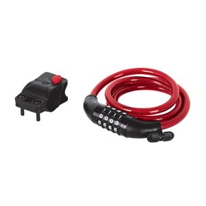 Candado de Cable con Combinación 10 mm x 1.20 m Hermex 43925
